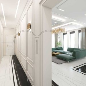 dizajn-enterijera-arhitekta-kuća-požarevac-7 dizajn enterijera kuće- hodnik