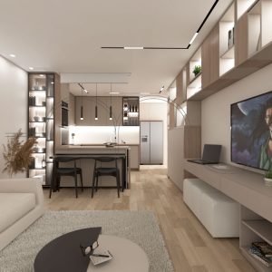 dizajn dnevne sobe - arhitekta beograd