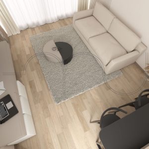 dizajn dnevne sobe - arhitekta beograd